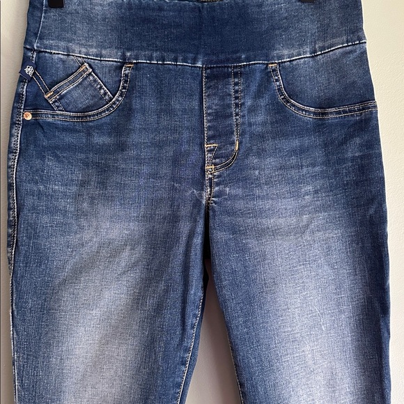Rock & Republic Fever Pull On Denim Rx Slimming Denim Leggings - Picture 4 of 12